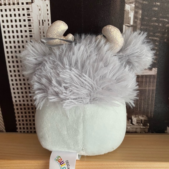 Squishmallows 4” Christmas Ornament Evita Bigfoot - Picture 2 of 3